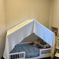 Letto montessoriano capanna