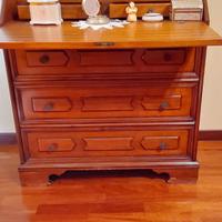 Scrittoio a ribalta con letto a scomparsa vintage