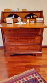 Scrittoio a ribalta con letto a scomparsa vintage