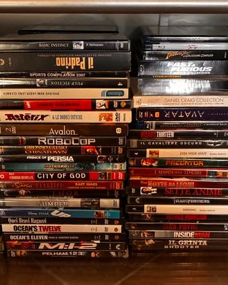 Dvd e Bluray 150pz tra cofanetti e singoli