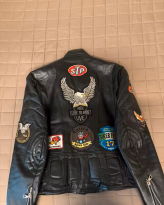 Giubbotto moto vintage