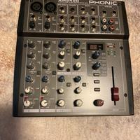 Mixer passivo 6 canali Phonic AM240D