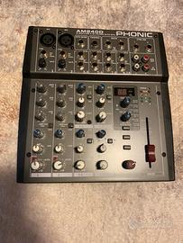 Mixer passivo 6 canali Phonic AM240D