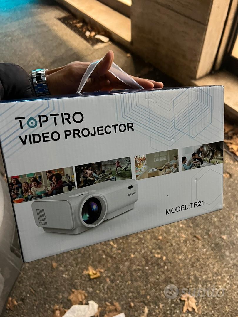 TopTro TR21 WiFi Bluetooth 1080P Video Projector