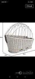 Cestino per cani bici