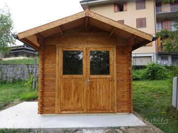 CASETTA IN LEGNO 2,5x2 (34mm) PORTA DOPPIA