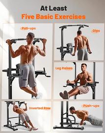 Power Tower Dip Station Barra Trazioni SPORTSROYAL