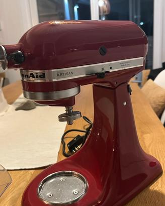Kitchen Aid planetaria rosso imperiale
