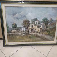 V.leone Campania napoletana olio su tela