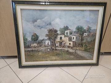 V.leone Campania napoletana olio su tela