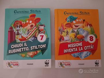 Due libri per bambini Geronimo Stilton