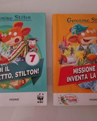 Due libri per bambini Geronimo Stilton