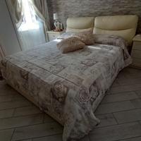letto matrimoniale  con contenitore