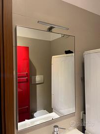 Specchio bagno con led