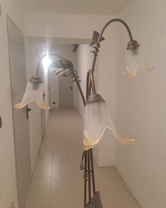 Lampada da terra vintage anni 70 