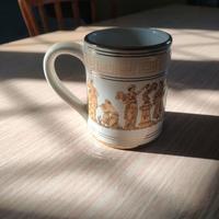 Tazza decorata, 24 k. Gold, DAKAS