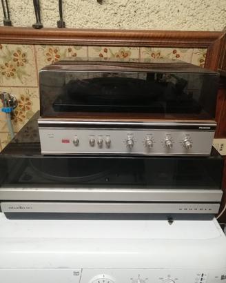2 giradischi vintage
