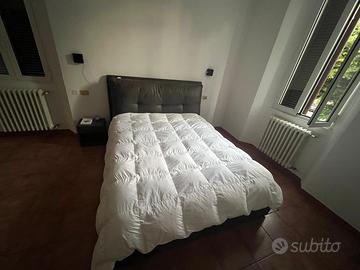 Letto matrimoniale con materasso moderno - nuovo -