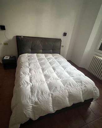 Letto matrimoniale con materasso moderno - nuovo -