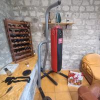 Supporto per sacco da boxe + staffa per sacco velo