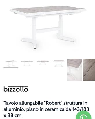 Tavolo “Robert” allungabile