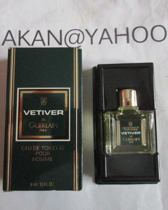 PROFUMO MIGNON VETIVER DE GUERLAIN 4 ML