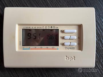 Cronotermostato settimanale digitale BPT TH400 BB