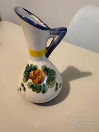 Deruta piccola anfora caraffa