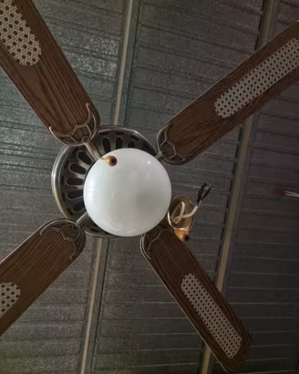 lampadario ventilatore 