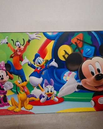 Quadro stampa  su  pannello Disney  misure 90×60