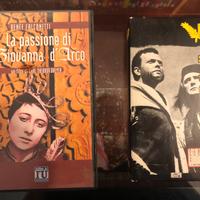 VHS: Otello e La passione di Giovanna d’Arco