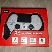 CONTROLLER PS4 DI TERZE PARTI BIANCO (NUOVO)