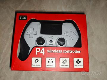 CONTROLLER PS4 DI TERZE PARTI BIANCO (NUOVO)