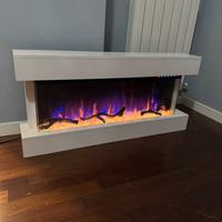 Camino  elettrico da incasso