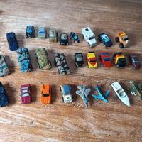 Lotto 26 auto aerei barche micro machine mini mezz