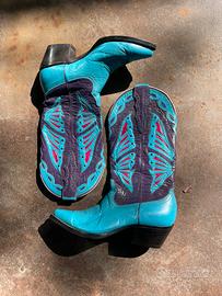 Tacchi donna in pelle e cuoio