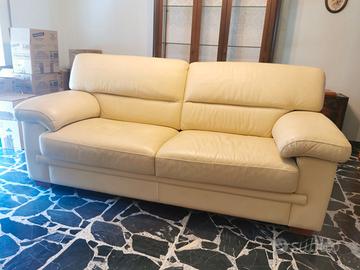 Divani in pelle da due e tre posti