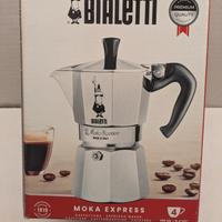 Caffettiera Bialetti moka express 4 tazze nuova