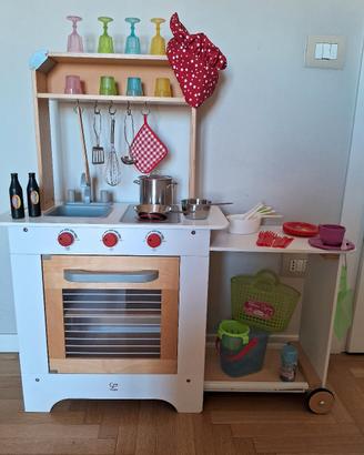 Cucina in legno della Hape