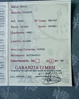 Rolex Oister Datejust