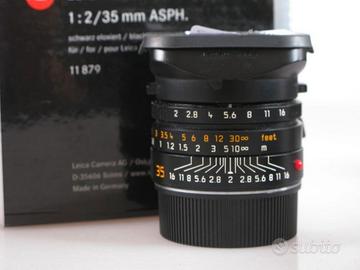 LEICA 35 F.2 SUMMICRON ASPH 6 BIT CODE