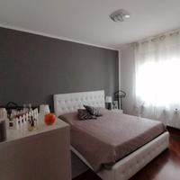 Armadio con angolo cabina e letto matrimoniale 