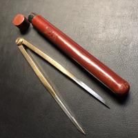 Antico compasso carteggio nautico