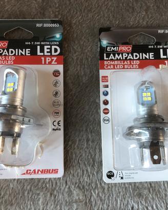 Coppia lampade led h4