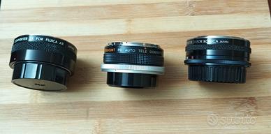 Duplicatore di focale per obiettivo fotocamera