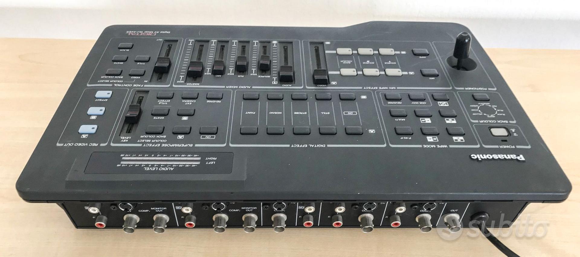 PANASONIC DIGITAL AV MIXER WJ-AVE5 - Audio/Video In vendita