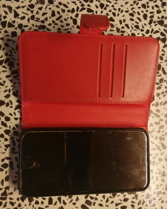 Custodia portafoglio cellulare iPhone
