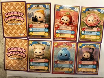 6 card squishy dumpling 