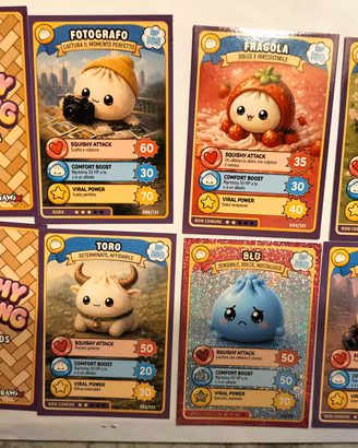 6 card squishy dumpling 