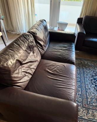 Divano in pelle